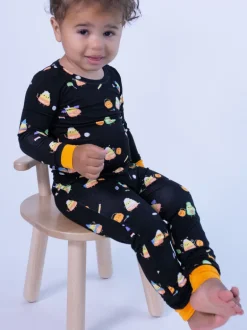 2-Piece Lounge Wear Set, Candy Corn
