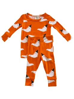 2-Piece Set, Orange Ghost
