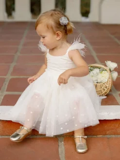 Poppy Dress, Ivory