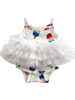 Popsicle / Organic Tutu Bodysuit
