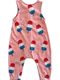 Popsicle Pink / Organic Bay Jumpsuit
