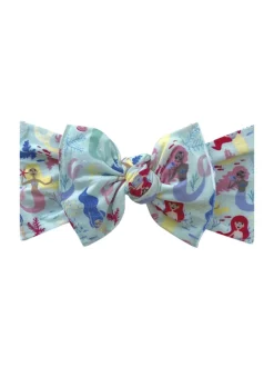 Printed Knot Bow, Ocean Maiden