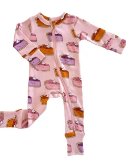 Pumpkin Pie / Organic 2-Way Zip Romper