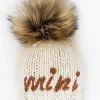 "Mini" Knit Beanie, Pecan