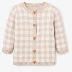 Rainy Day Gingham Cardigan