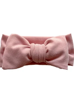 Ribbed Bow, Blossom Pink