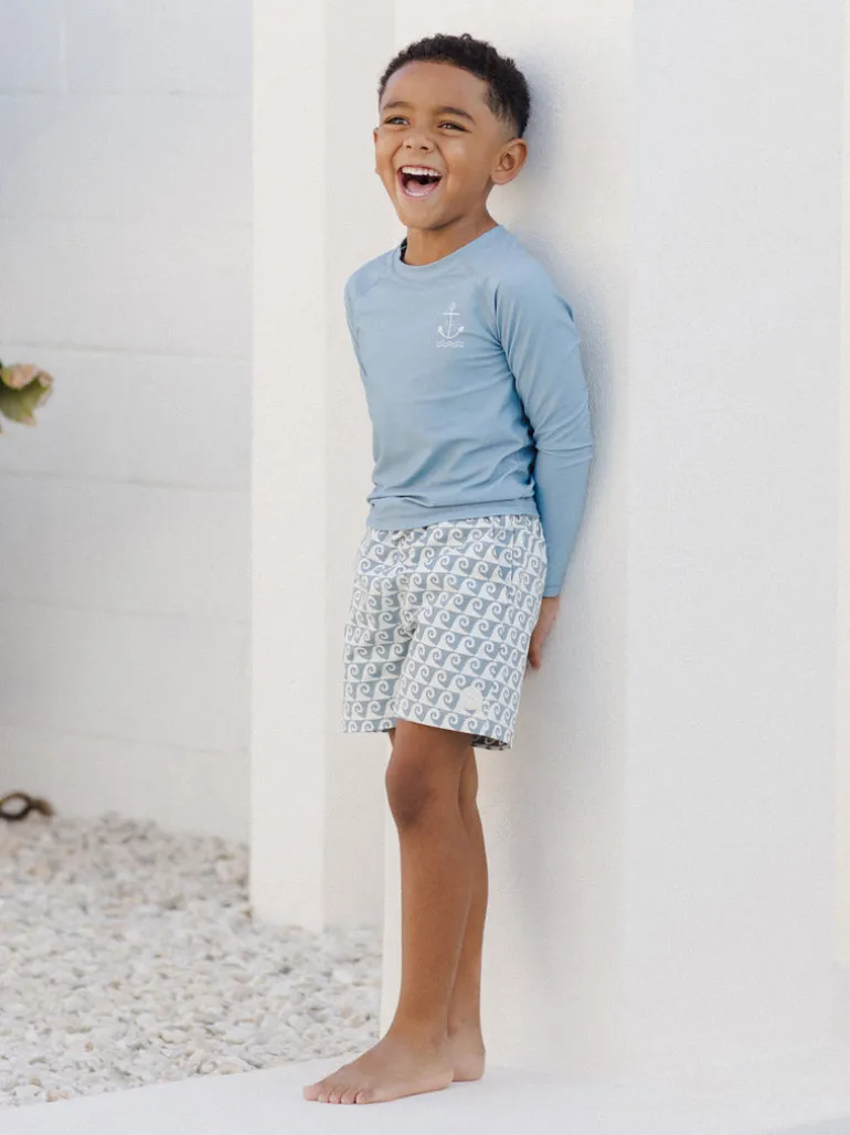 Rylee & Cru Boardshort, Ocean Waves