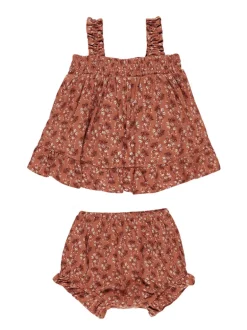 Rylee & Cru Lala Set, Red Floral