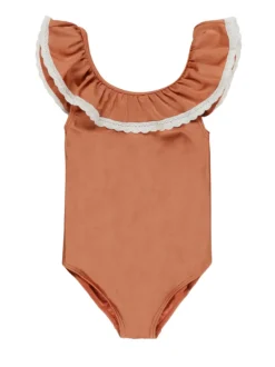 Rylee & Cru Margaret One-Piece Swimsuit, Poppy