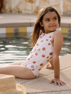 Rylee & Cru Moxie One-Piece Swimsuit, Tomatoes
