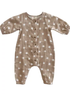 Sand Sun / Organic Long Sleeve Bay Jumpsuit