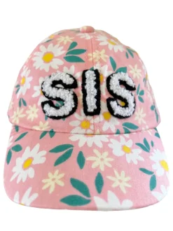 SIS Kids Baseball Hat, Daisy Floral