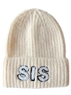Sis Knit Hat, Ivory