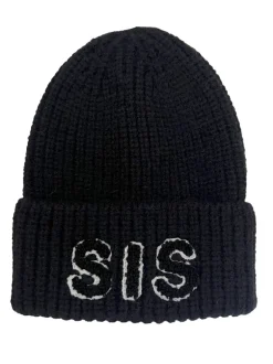 Sis Knit Hat, Obsidian