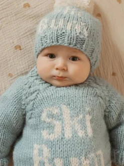 Ski Bum Knit Pom Hat, Surf