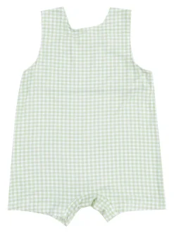 Sleeveless Shortie Romper, Golf Applique