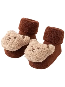 Slipper Socks, Brown Bear