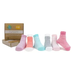 Socks Six Pack, Casey Space Dye Pink
