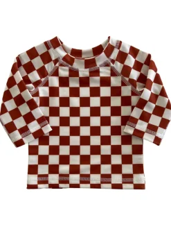 Stracciatella Checkerboard / Maui Rashguard / UPF 50+