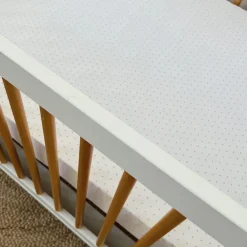 Stretch Crib Sheet, Pink Polka Dot