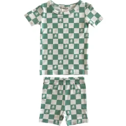 Summer Lounge Set, Trees Checkerboard