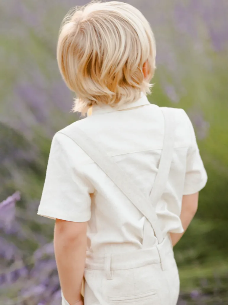 Suspender Short, Linen