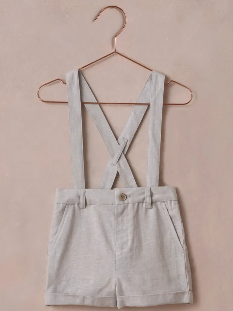 Suspender Short, Powder Blue