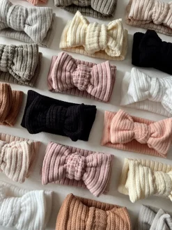 Sweater Bow, Peachy Pink