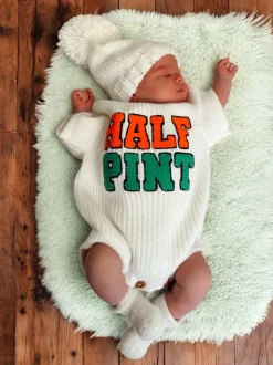 Sweater Romper, Half Pint