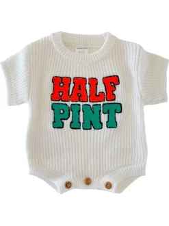 Sweater Romper, Half Pint