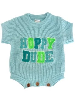 Sweater Romper, Hoppy Dude