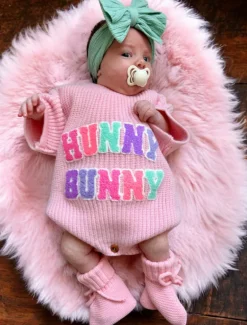Sweater Romper, Hunny Bunny