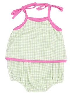 Swing Front Sunsuit, Golf Applique