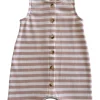 Tan Stripe / Organic Ribbed Bay Shortie