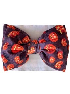 The BIG Bow, Jack-O-Lantern Pumpkin