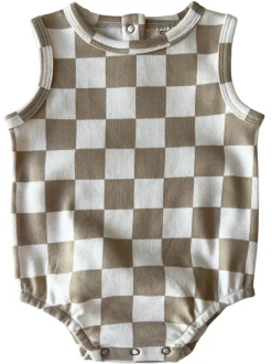 Tiramisu Checkerboard / Organic Dune Bubble