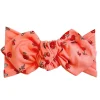 Top Knot Headband, Coral Floral