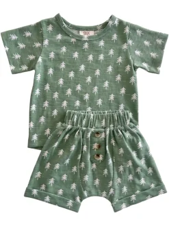 Tree / Organic Tee & Short Set