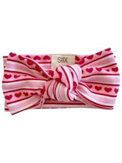 Valentine Stripe / Organic Bow