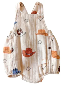 Western / Muslin Retro Sunsuit