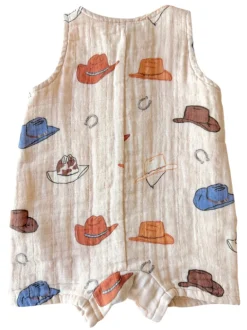 Western / Muslin Shortie Romper