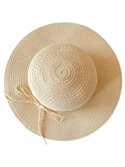 Wide Brim Woven Sunhat