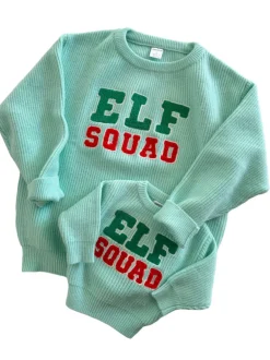 Women's Knit Sweater, Elf Squad