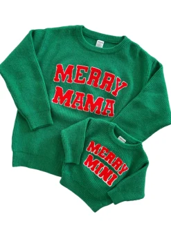 Women's Knit Sweater, Merry Mama