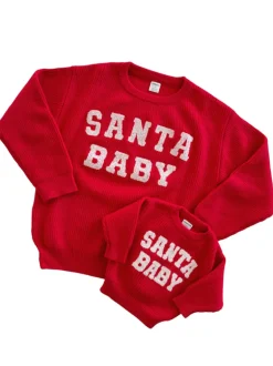 Women's Knit Sweater, Santa Baby