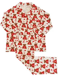 Women's Lounge Set, Valentine Bear